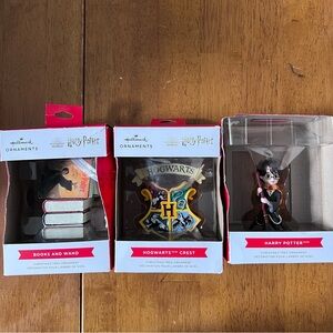 Harry Potter Hallmark Ornaments Lot